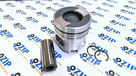 Поршень алюминиевый камера 65 мм (поршень, палец104мм, стопор) 6151-32-2110; MKOP22110; 6D125-2