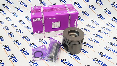 Поршень чугун (палец 99мм, стопор) 6152-32-2510; MKOP22510; 6D125E-3